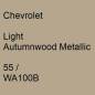 Preview: Chevrolet, Light Autumnwood Metallic, 55 / WA100B.